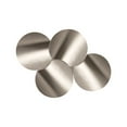 thumbnail image 4 of Meridian Furniture Dimple 4 Piece Silver Iron Metal Coffee Table, 4 of 5