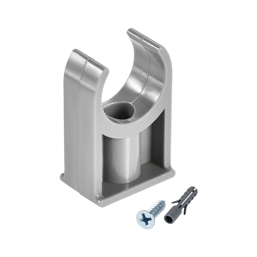 PVC Pipe Clamps Clips, Fit for 20mm/0.79" OD TV Trays Tubing Hose Hanger Support Pex Tubing, w