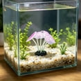 thumbnail image 2 of Glow In Dark Silicone Sea Anemone Ornament, Luminous Artificial Coral Plant Fish Tank Decor Aquarium Landscape Underwater Decoration in 5 Colors, 2 of 6