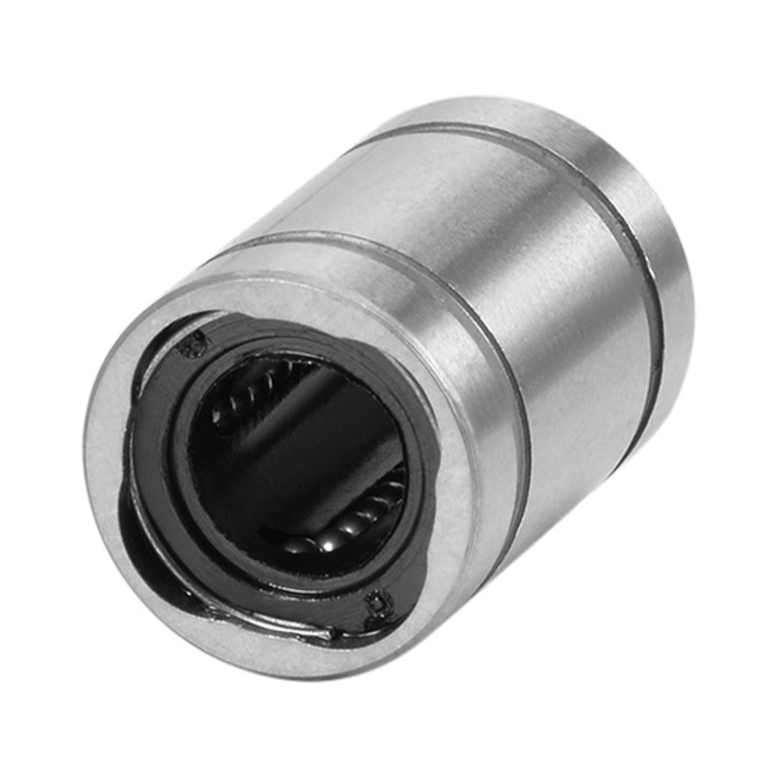 LM5UU Linear Ball Bearings, 5mm Bore 10mm OD 15mm Long Linear Bearing for CNC, 3D Printer, 12 Pack