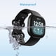 thumbnail image 2 of Pack de 2 correas impermeables compatibles con Fitbit Versa 3/4 y Sense, 2 of 6