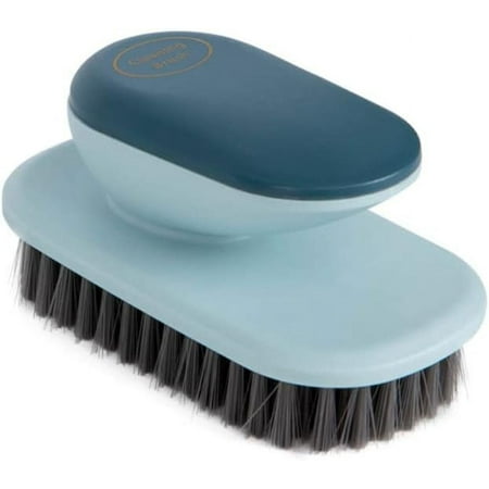 

WYJ Handle Laundry Brush Household Simple Plastic Brush Clothes and Shoes Cleaning Brush Multi-Functional Soft Hair Shoe Brush (Blue)-0614