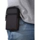 thumbnail image 1 of Funda universal con clip para cinturón, bolsa de senderismo informal de mezclilla de 6,3 pulgadas para hombre, funda de transporte, bolsa con clip para cinturón, cartera con múltiples hebillas, 1 of 5