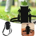 thumbnail image 2 of Funda aislante de neopreno para botella de agua con correa para el hombro, ligera y resistente a los arañazos para deportes al aire libre, 2 of 5