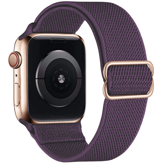 Correa Extensible De Nylon Elastica Unisex M / L 38 / 40 / 41 mm Para Apple Watch Compatible Con Serie Se / 2 / 3 / 4 / 5 / 6 / 7 /