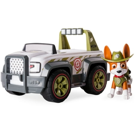 Paw Patrol Jungle Rescue Tracker s Jungle Cruiser Vehicle and Figure