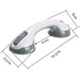 thumbnail image 4 of (Grey) 1pc Safety Tub Handle/Handle/Suction Cup Shower for Bathroom+Toilet, 4 of 5