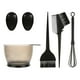 thumbnail image 5 of Juego de 5 pinceles y cuencos para teñir el cabello, kit aplicador de tinte para el cabello Negro, 5 of 8