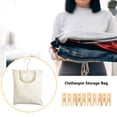 thumbnail image 4 of Cheers.US Multipurpose Clothespin Bag with Hanger,Hanging Storage Bag for Home Over the Door, 4 of 7
