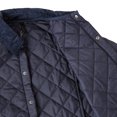 thumbnail image 5 of Barbour Men's Heritage Liddesdale Quilted Jacket MQU0240NY92 Navy, 5 of 5