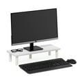 thumbnail image 4 of Furinno Turn-N-Tube Monitor Riser Stand in White/White, 4 of 6