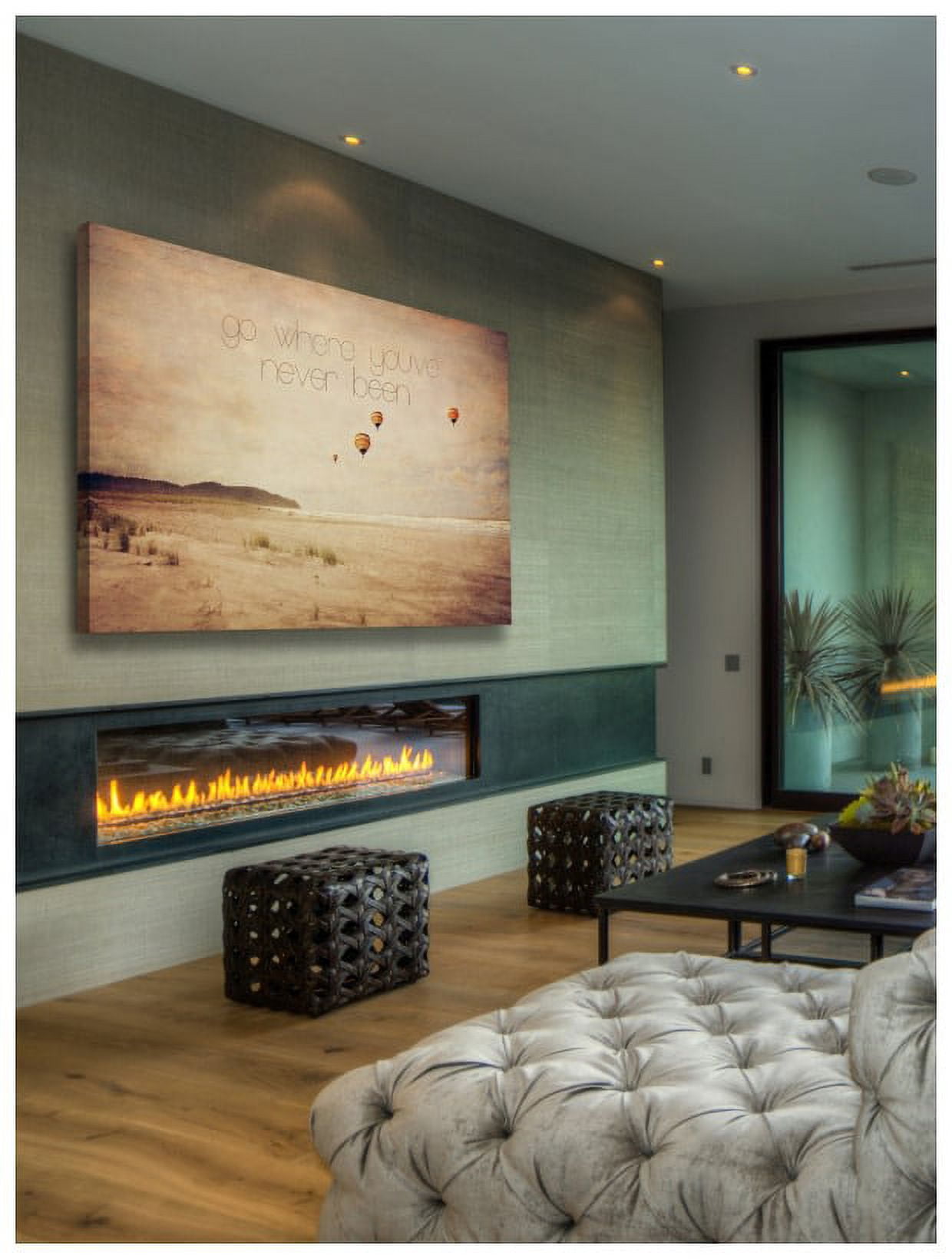 Marmont Hill "Go Where You've Never Been" Sylvia Cook Painting Print on Canvas