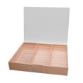 thumbnail image 4 of Caja de almacenamiento para decoración de uñas Strade Fareast Limited 30 rejillas de exhibición compacta transparente a prueba de polvo Rosa, 4 of 8