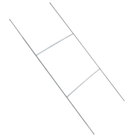 7Penn Yard Sign Stakes Metal Sign Holder H Stakes for Yard Signs 10x30 IN 50pk