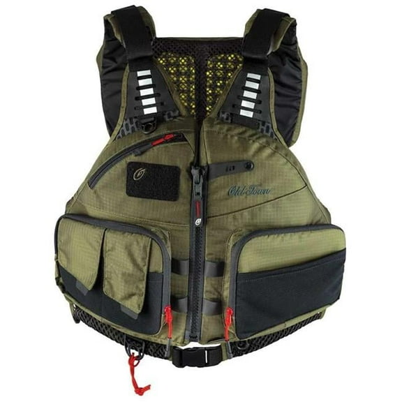 Old Town 778077 Lure Angler Ii Pfd Jacket, Moss - Large & Extra Large