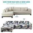 thumbnail image 5 of Eurhowing L Shape Sofa Slipcover for Sectional Couch, 3+3 Seater Stretchable Couch Covers with Non-Slip Elastic Bottom, Washable Furniture Protector for Home Decor, 5 of 10