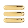 thumbnail image 3 of Guitar Pickup Cover, 3pcs Electric Guitar Single Coil Pickup Cover Noise Reduction  For Replacement Gold, 3 of 8