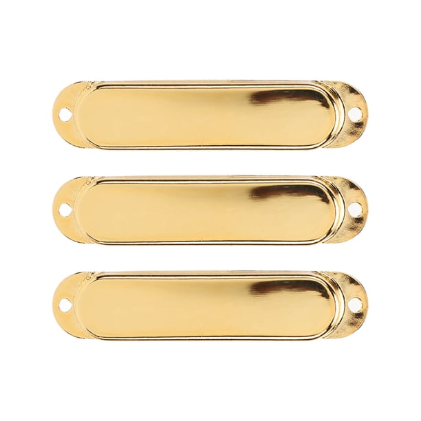 Cubierta para pastilla de guitarra eléctrica, 3 piezas de guitarra eléctrica, carcasa para pastilla de guitarra eléctrica única, cubierta para pastilla de bobina única para guitarra eléctrica, rendimiento finamente afinado