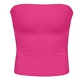 thumbnail image 4 of Tank Top for Women Plus Size Spring Clothes for Women Women’s Strapless Tube Tops for Summer Casual Bandeau with Lace Details Stylish Solid Color Camisole for Everyday and Outfits, 4 of 4