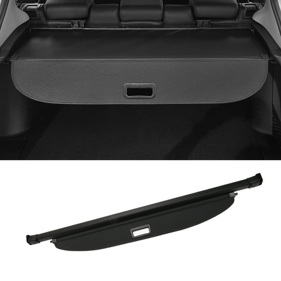 Unique Bargains Retractable Cargo Cover for Mazda CX-90 2024 Rear Luggage Security Shield Shade Gloss Black