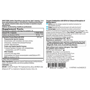 Klaire Labs SFI Health Interfase Plus - Enzyme Combination to Disrupt Biofilm Matrix + EDTA - Gastrointestinal System, Gut Flora, Biofilm & Detox Support (60 Capsules)