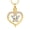 Golden-White, variant on Personlized Cremation Jewelry Crystal Butterfly Urn Necklace for Ashes Stainless Steel Ash Necklace Memorial Keepsake Lokets for Ashes for Women Gift