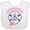 AA-White, variant on Inktastic Nautical Little Sister Girls Baby Bib