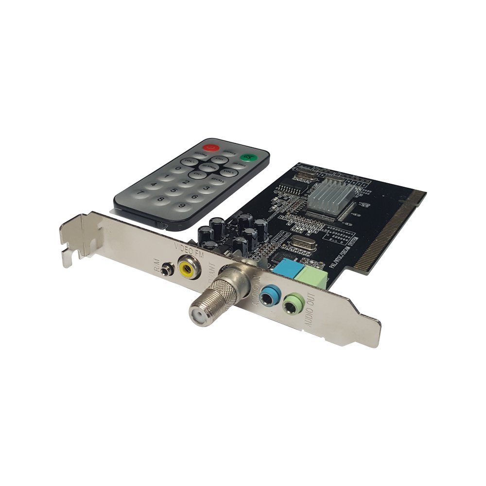 Universal TV FM Tuner Card + DVR Card For Desktop PC Win8 Win7 Win XP