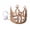 Rose Gold, variant on mdesiwst Sparkling Pet Crown Adjustable Cat Crown with Drawstring Rhinestone Tiara Crown for Cats And Small Dogs Cosplay Party Photo Prop