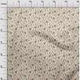 thumbnail image 3 of oneOone Coton Popeline Brun Tissu Robe Tissu Tissu Imprimé par la Cour 56 Pouces de Large, 3 of 5
