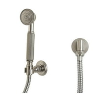 Kingston Brass KX1078SE Vintage Hand Shower Kit, Brushed Nickel