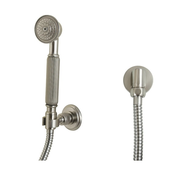 Kingston Brass KX1078SE Vintage Hand Shower Kit, Brushed Nickel