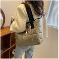 thumbnail image 2 of LinYooLi Quilted Bags for Women Puffy Tote Bag Quilted Purse Trendy Purses for Women Quilted Tote Bag, 2 of 7
