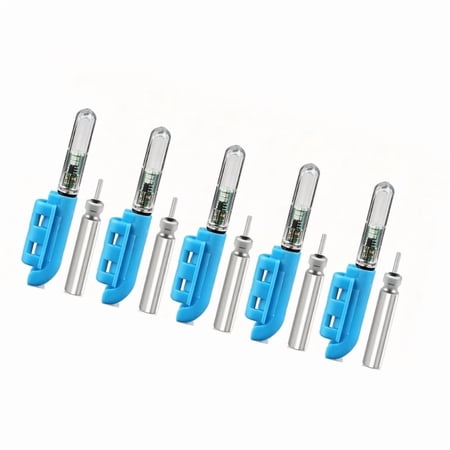 5pcs Bright Fishing Rod Light For Outdoor Use Waterproof With Long Battery Life