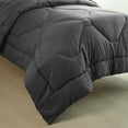 thumbnail image 5 of HIG 5 PCS Modern Comforter Set All Season Bed in a Bag, Dark Gray, Twin XL Size, 5 of 10