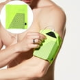 thumbnail image 3 of OUNONA 1Pcs Secure Storage Phone Arm Band Polyester Light Green for Outdoor Fitness, 3 of 5
