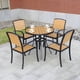 thumbnail image 3 of Conference Garden Table Salon Patio Wood Bedroom Coffee Dinning Tables And Chairs Bar Modern Coiffeuse Outdoor Furniture My Lux Decor Round, 3 of 23