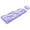 Purple, variant on Mofii Sweet Keyboard Mouse Combo, Colored Cute Keyboard,2.4G Wireless Keyboard Set Circular Suspension Key for PC Laptop Green
