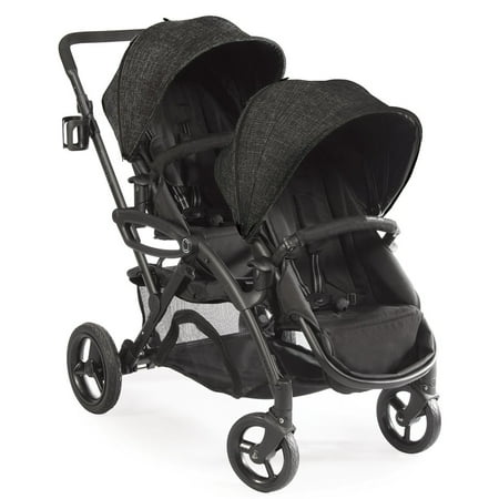 Contours Options Elite Tandem Stroller, Multiple Seating Configurations, Aluminum Frame, Extra-large