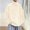 White, variant on Dpytoraw Male High Neck Fold Over Pullover Sweater For Autumn And Winter Solid Color Plaid Plaid Warm Turtleneck Top
