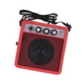 thumbnail image 4 of 1 amplificador de guitarra, altavoz compacto para uso diario y conciertos, 12,5 cm. rojo, 4 of 9
