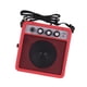 thumbnail image 4 of Mini amplificador de guitarra, amplificador de sonido versátil, amplificador de instrumentos musicales portátil rojo, 4 of 9