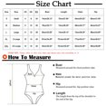 thumbnail image 3 of Sakmal Compression Women Swimsuits Spring Suit Black One Piece Tummy Control Bathing Suits Sport Patchwork Swimsuits, 3 of 9