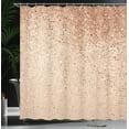 thumbnail image 3 of Ambesonne Geometric Shower Curtain, Dot Tiles Classical Art, 69"Wx70"L, Salmon Coconut, 3 of 4