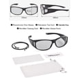 thumbnail image 7 of TINHAO Photochromic Polarized Fit Over Sunglasses UV400 Blue Light Blocking Over Prescription Glasses for Men Women Lightweight TR90 Wraparound Driving Fishing Cycling Eyewear - 4 Colors, 7 of 7