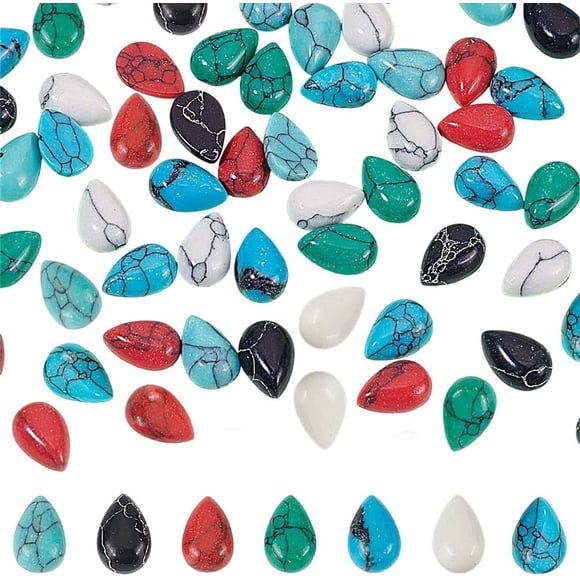 Turquoise Texture Gemstone Cabochon