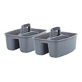 thumbnail image 1 of Cleaning Caddy Mighty Tuff, rugoso y resistente, gris y negro, 2 unidades, 1 of 7