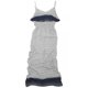 thumbnail image 1 of Brave Soul - Vestido maxi con estampado modelo Blake para mujer (Marino/gris), 1 of 1