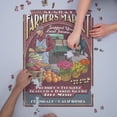 thumbnail image 3 of Ferndale, California, Farmers Market Vintage Sign (1000 Piece Puzzle, Size 19x27, Challenging Jigsaw Puzzle for Adults and Family, Made in USA), 3 of 4
