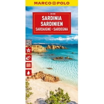 Sardinia Marco Polo Map, (Paperback)